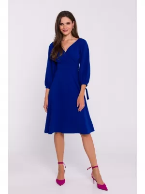 Dámské šaty STYLOVE S383 ROYAL BLUE