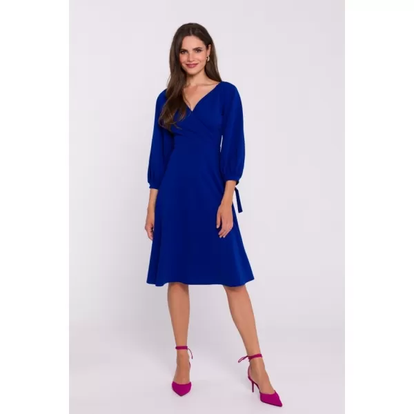  Dámské šaty STYLOVE S383 ROYAL BLUE 