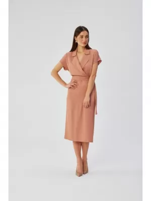 Dámské šaty STYLOVE S363 ROSE