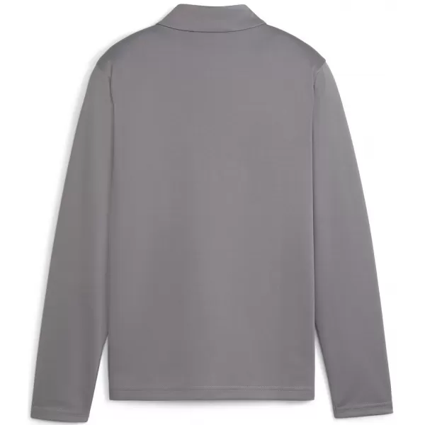  Dětská bunda PUMA TEAMGOAL TRAINING JACKET JR 658634_13 CAST IRON/WHITE/SHADOW GRAY 
