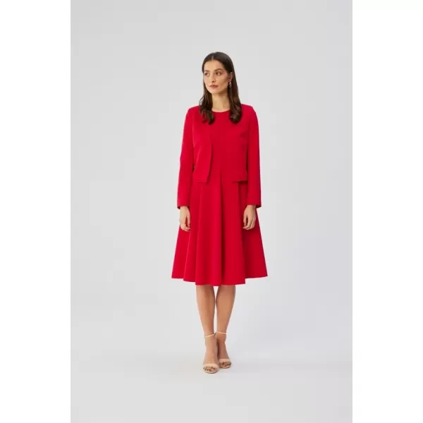  Dámské sako STYLOVE S368 RED 