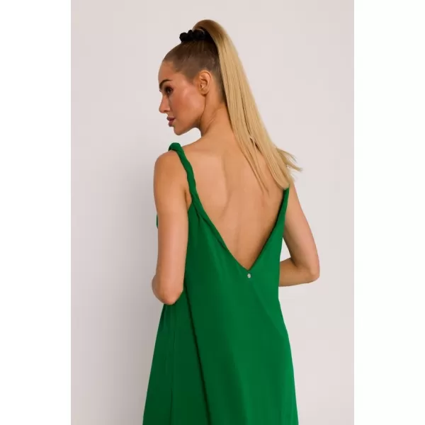  Dámské šaty MOE M791 GREEN 