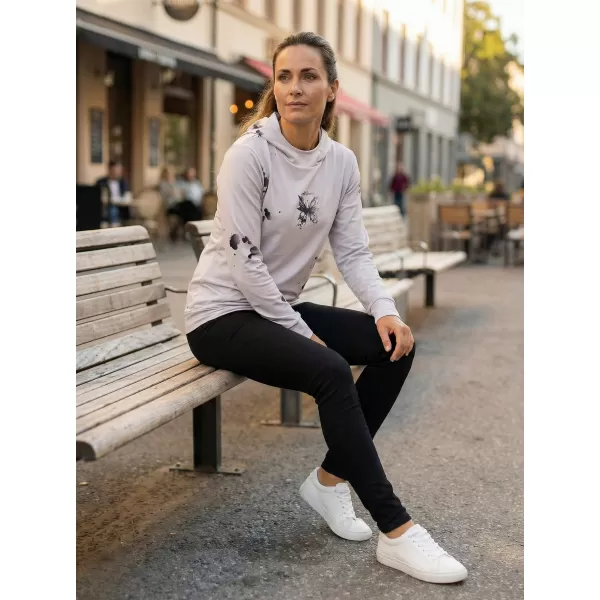  Dámská funkční mikina premium ALTISPORT VOJ/ALW077MI01 ŠEDOČERNÁ 