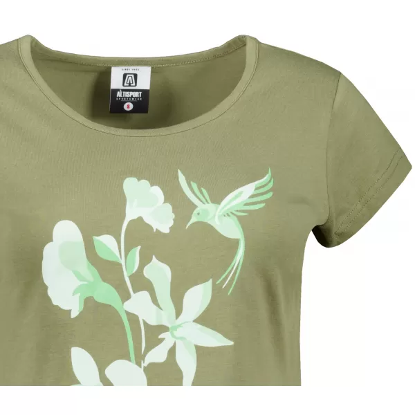  Dámské triko ALTISPORT ALW191122 KHAKI 