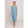 Dámské šaty STYLOVE S396 SKY BLUE