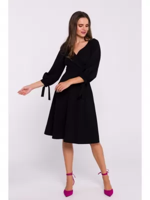 Dámské šaty STYLOVE S383 BLACK