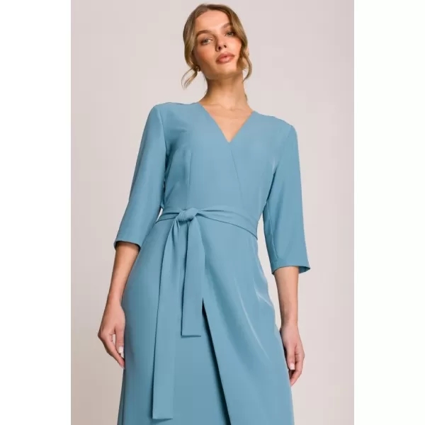  Dámské šaty STYLOVE S396 SKY BLUE 