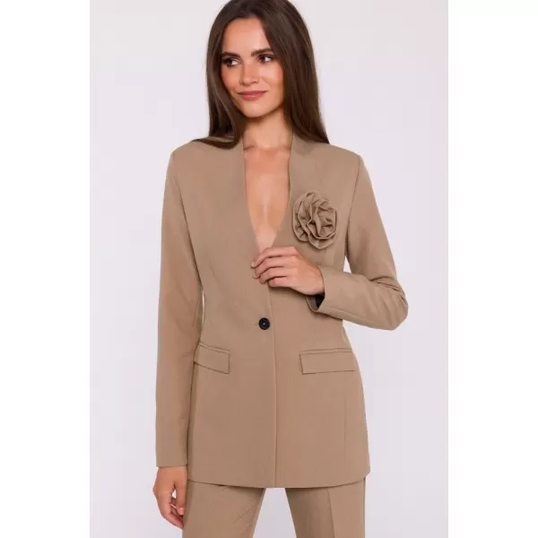  Dámské sako STYLOVE S370 BEIGE 