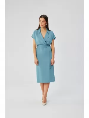 Dámské šaty STYLOVE S363 SKY BLUE