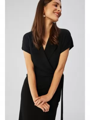 Dámské šaty STYLOVE S363 BLACK