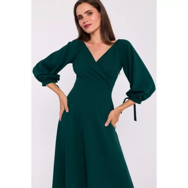  Dámské šaty STYLOVE S383 GREEN 