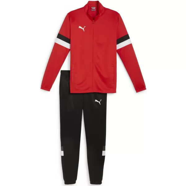  Pánská tepláková souprava PUMA TEAMRISE TRACKSUIT 658653_01 PUMA RED/PUMA BLACK 