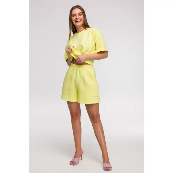  Dámské šortky BEWEAR B295 LEMON 