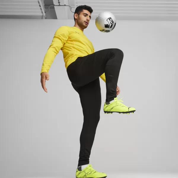  Pánské kalhoty PUMA TEAMGOAL SLIM TRAINING PANTS 659037_03 PUMA BLACK/PUMA WHITE 