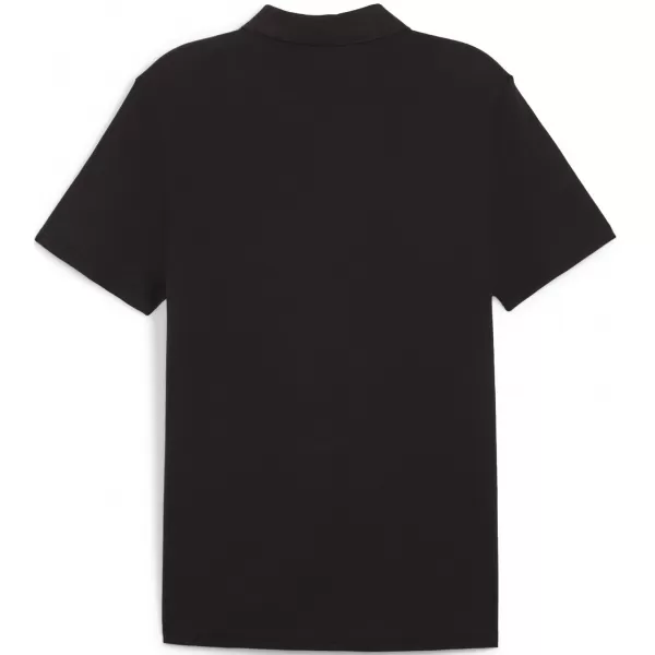  Pánské triko s límečkem PUMA TEAMGOAL CASUALS POLO 658605_03 PUMA BLACK/PUMA WHITE 