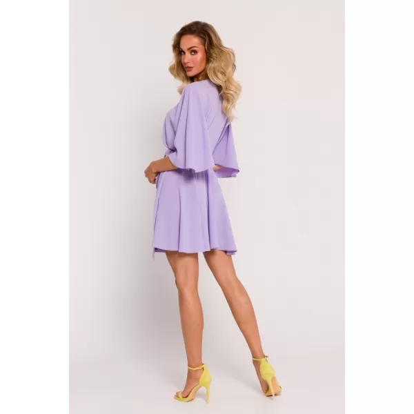  Dámské šaty MOE M785 PURPLE 