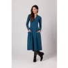 Dámské šaty BEWEAR B266 OCEAN BLUE