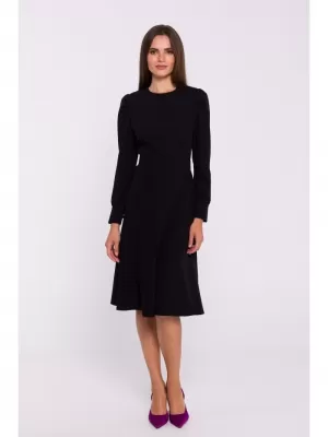 Dámské šaty STYLOVE S378 BLACK