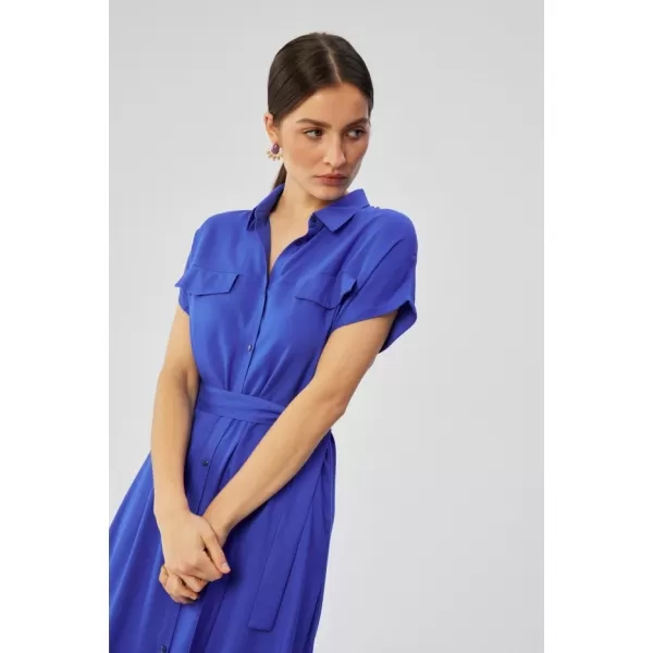  Dámské šaty STYLOVE S364 BLUE 