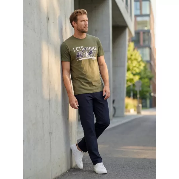  Pánské triko ALTISPORT ALM190129 KHAKI 
