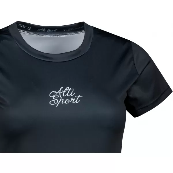  Dámské funkční triko premium ALTISPORT VOJ/ALW090TR01 ČERNÁ 