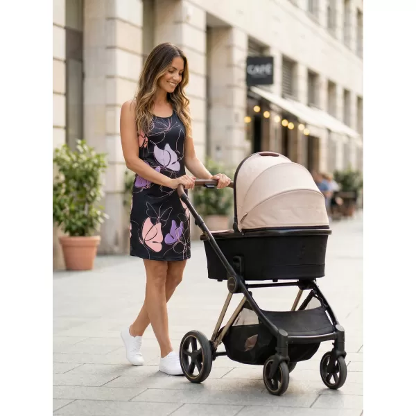  Dámské funkční šaty premium ALTISPORT VOJ/ALW086SAT01 ČERNÁ/FIALOVÁ 