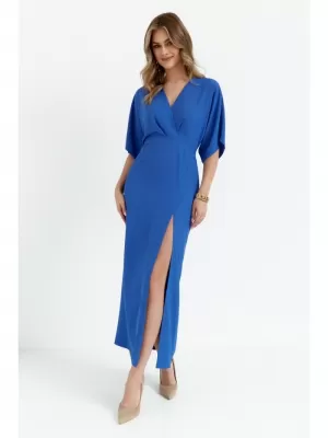 Dámské šaty MAKOVER K163 BLUE