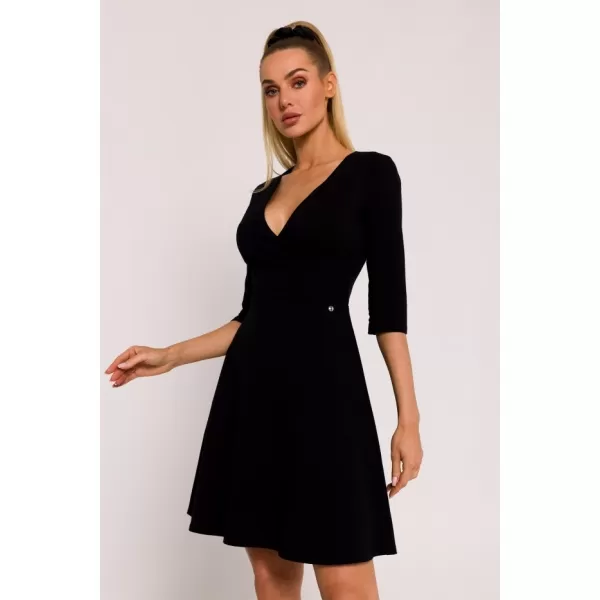  Dámské šaty MOE M786 BLACK 