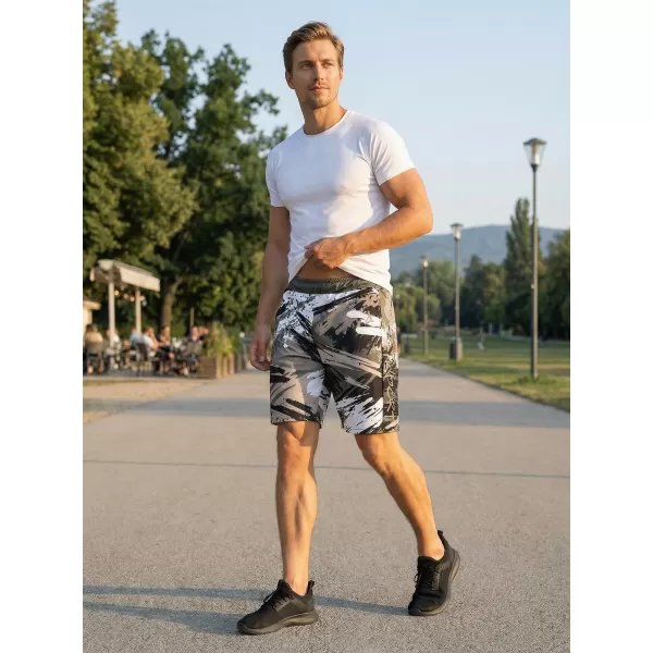  Pánské funkční šortky premium ALTISPORT VOJ/ALM014KRA01 ČERNOŠEDÁ 