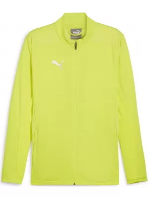 Pánská bunda PUMA TEAMFINAL TRAINING JACKET 658554_30 ELECTRIC LIME/PUMA SILVER