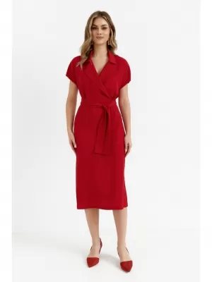 Dámské šaty STYLOVE S363 RED