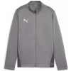 Dětská bunda PUMA TEAMGOAL TRAINING JACKET JR 658634_13 CAST IRON/WHITE/SHADOW GRAY