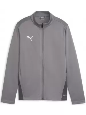 Dětská bunda PUMA TEAMGOAL TRAINING JACKET JR 658634_13 CAST IRON/WHITE/SHADOW GRAY