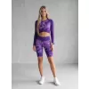 Dámské legíny nad kolena premium ALTISPORT VOJ/ALW110LEG02 FIALOVÁ