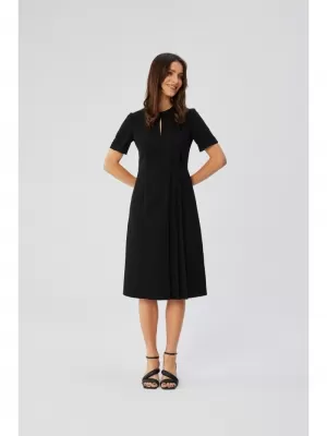 Dámské šaty STYLOVE S361 BLACK