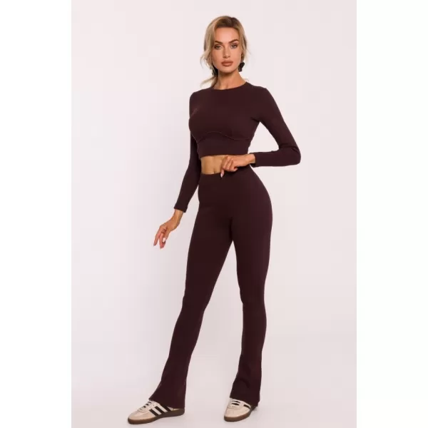  Dámské legíny MOE M816 BROWN 
