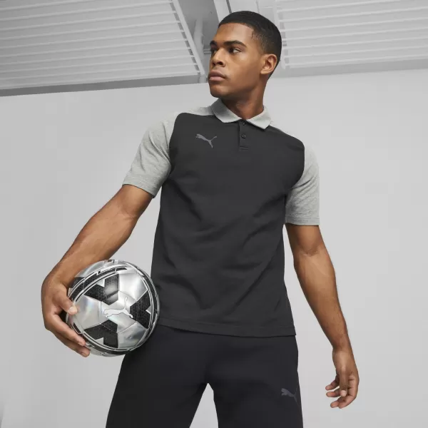  Pánské triko s límečkem PUMA TEAMCUP CASUALS POLO 657991_03 PUMA BLACK 
