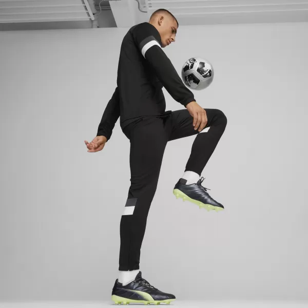 Pánská tepláková souprava PUMA TEAMRISE TRACKSUIT 658653_03 PUMA BLACK/PUMA BLACK 