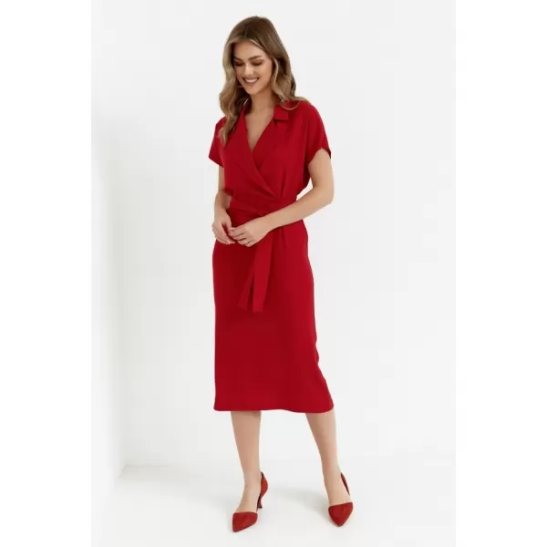  Dámské šaty STYLOVE S363 RED 