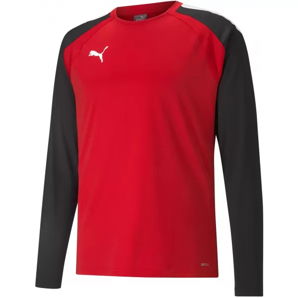  Pánská mikina PUMA TEAMLIGA TRAINING SWEAT 657238_01 PUMA RED/PUMA BLACK 