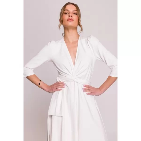 Dámské šaty STYLOVE S404 ECRU 