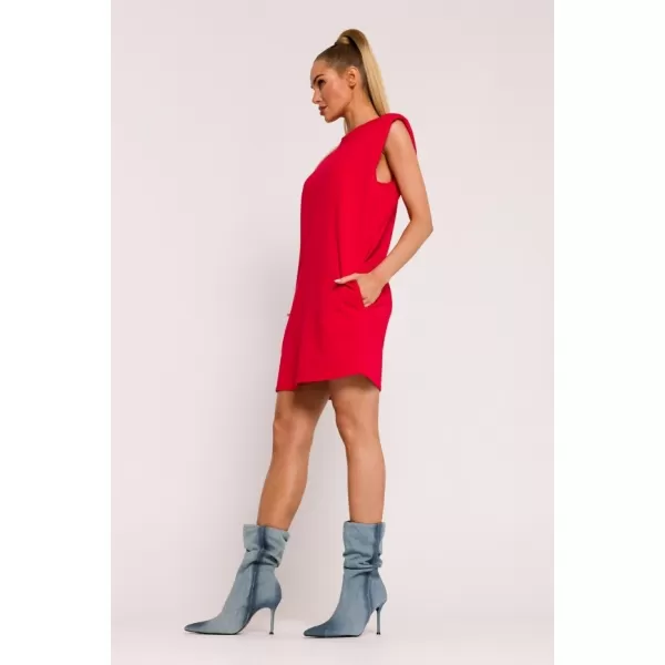  Dámské šaty MOE M789 RED 
