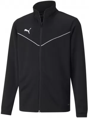 Dětská bunda PUMA TEAMRISE TRG POLY JACKET JR 657393_03 PUMA BLACK/PUMA WHITE