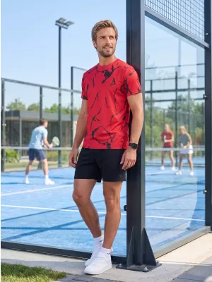 Pánské funkční triko premium ALTISPORT VOJ/ALM052TR01 ČERVENÁ