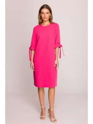 Dámské šaty STYLOVE S393 PINK