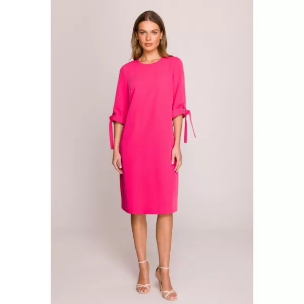  Dámské šaty STYLOVE S393 PINK 