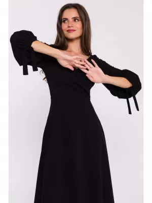Dámské šaty STYLOVE S383 BLACK
