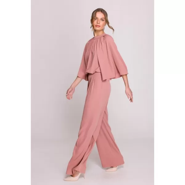  Dámský overal STYLOVE S397 ROSE 