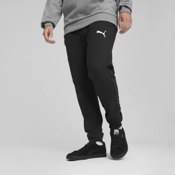  Pánské kalhoty PUMA TEAMGOAL CASUALS PANTS 658598_03 PUMA BLACK/PUMA WHITE 