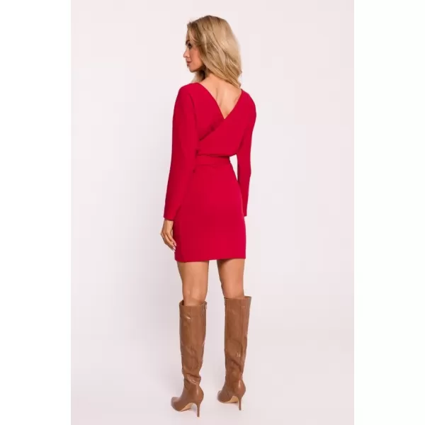  Dámské šaty MOE M819 RED 
